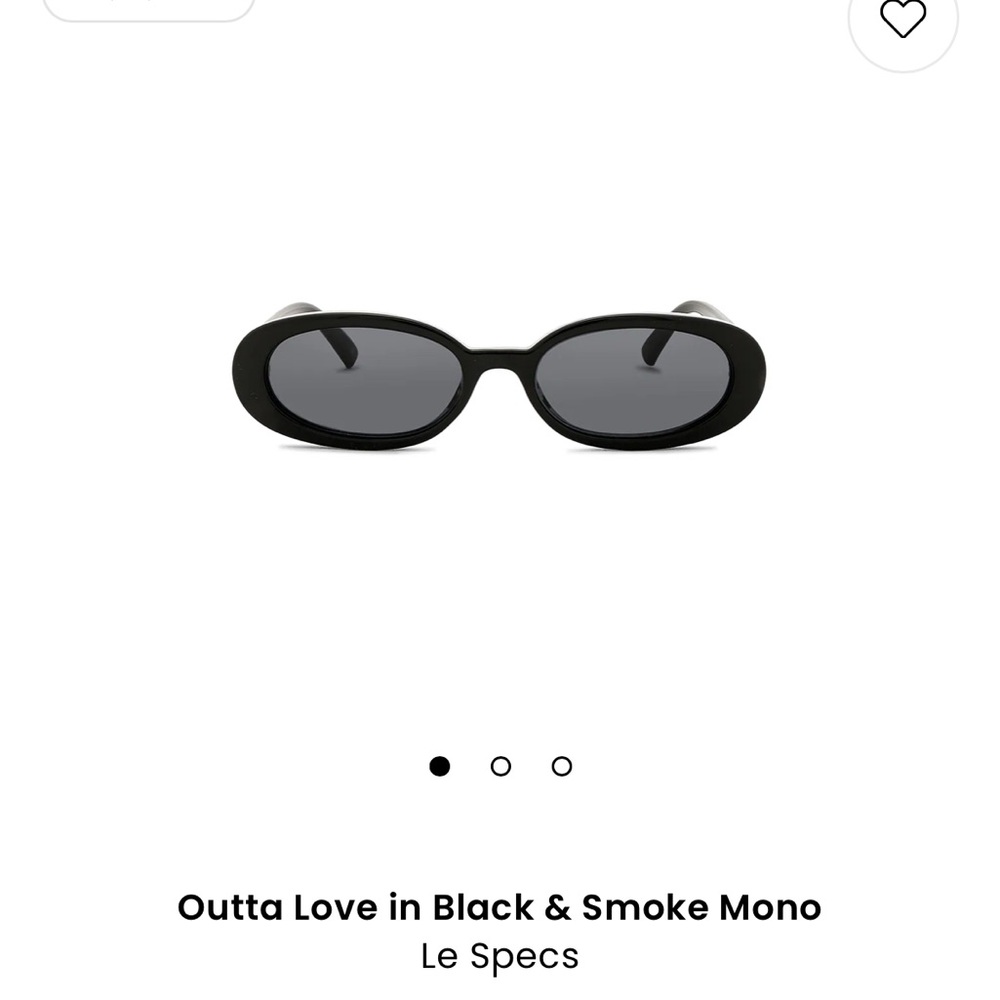 Le Specs Outta Love Sunglasses